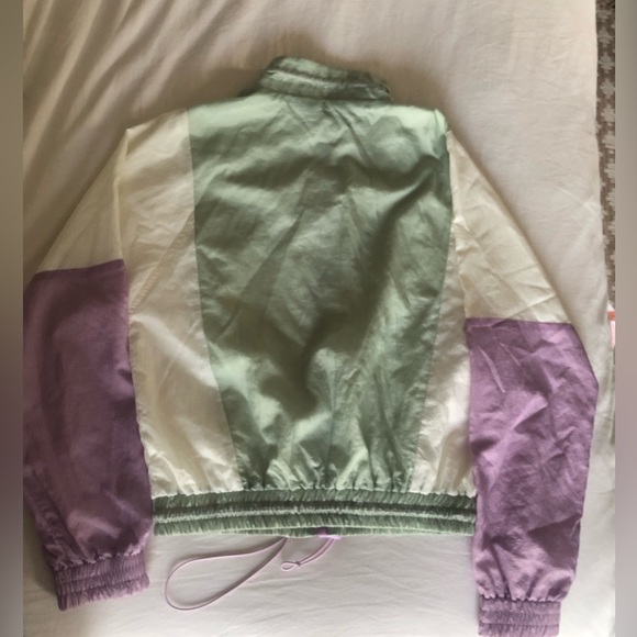 Code x Mode Pastel Retro Windbreaker Jacket - Picture 2 of 10